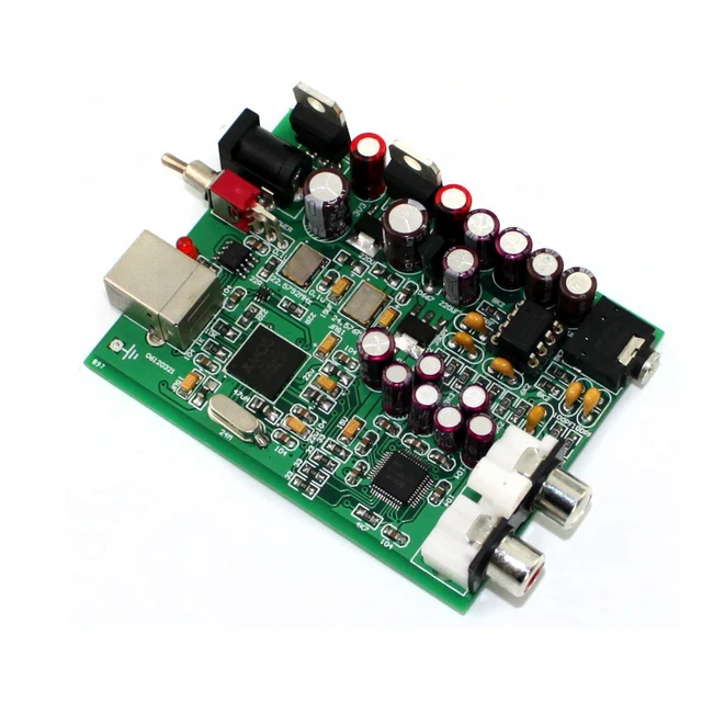 hifi decoder XMOS U8 + AK4490 AMP NE5532 USB DAC Sound Card Headphone Output Support for PCM 192kHz