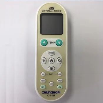 

100pcs/Lot By DHL Q-988E CHUNGHOP 1000 in 1 Universal A/C Remote Control for Air Conditioner Controller Retail Blister Box Pack