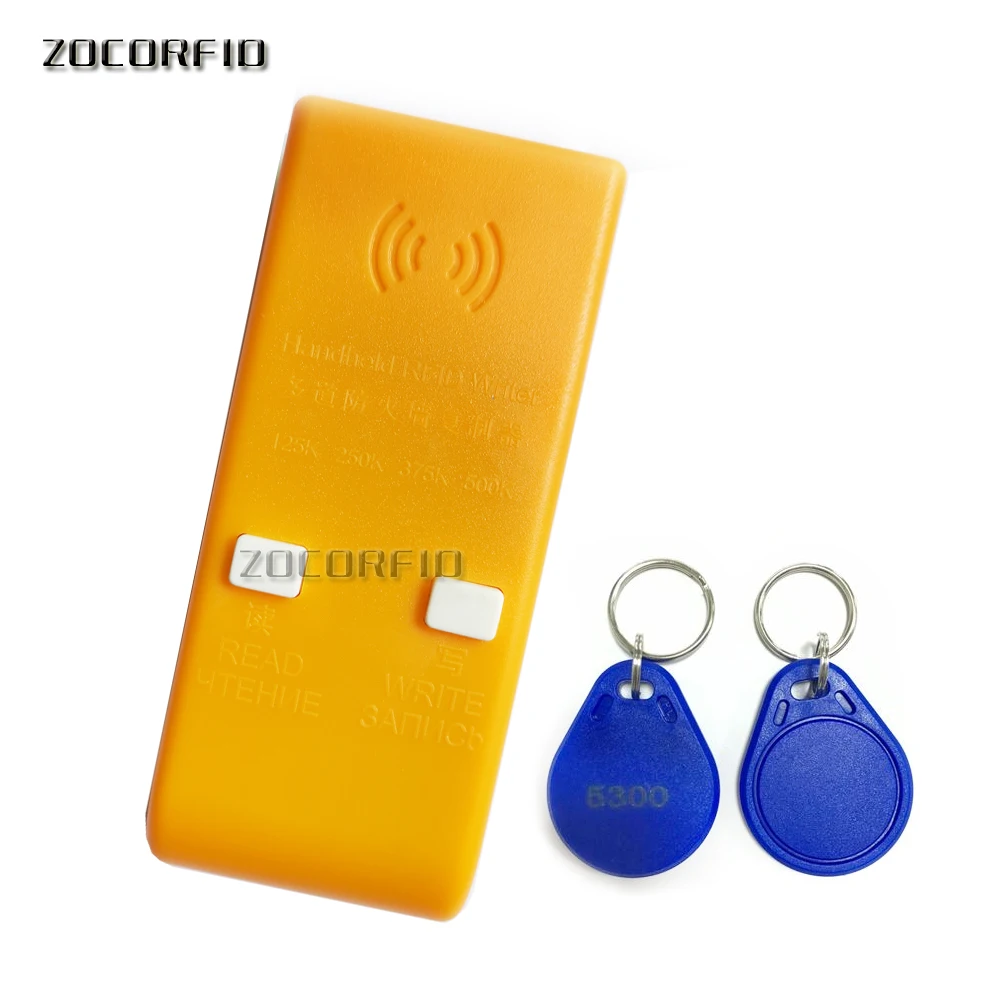 Сломанный ручной межсетевой экран 125 кГц EM4100 RFID Копир/карта доступа Дубликатор