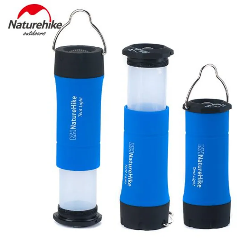 

Naturehike Portable Outdoor Camping Light Flashlight 3 Colors Ultralight LED 3 Modes Emergency Tool Tent Lamp