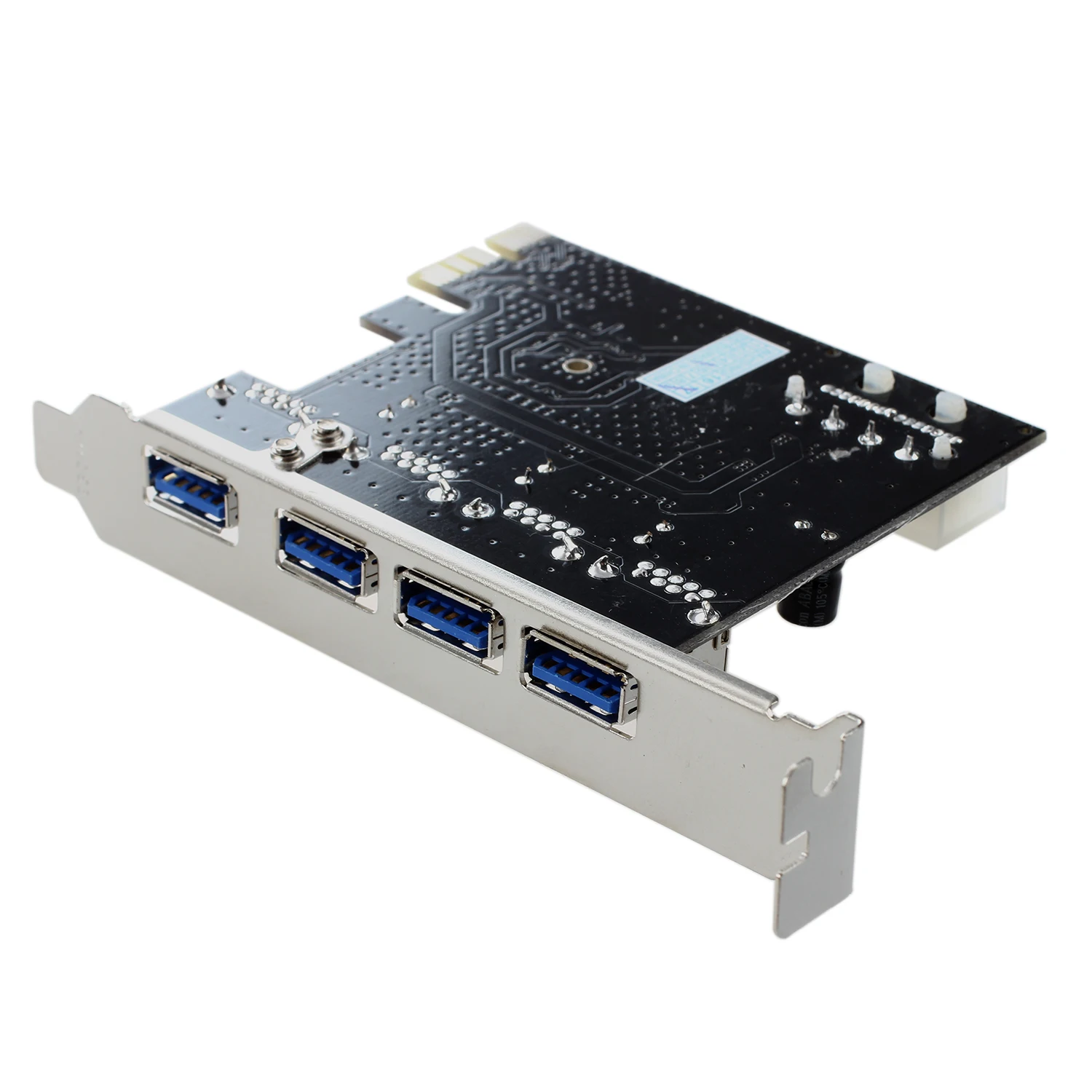 Промо-акция! Адаптер для быстрой карты расширения USB 3,0 PCI E PCIE с 4 портами