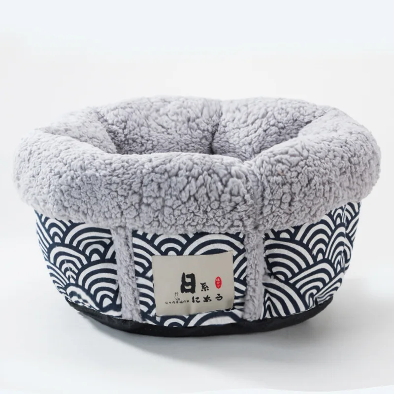 JORMEL 2019 круглый теплый мягкий для питомца кровать японский глубокий сон кошка дом Питомник коврики для маленьких товары собак