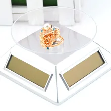 5 шт серебряный цвет солнечный дисплей стенд, Солнечная Подставка для ювелирных изделий, Часы/MP3/Moblie/камера стенд 90 мм#95338