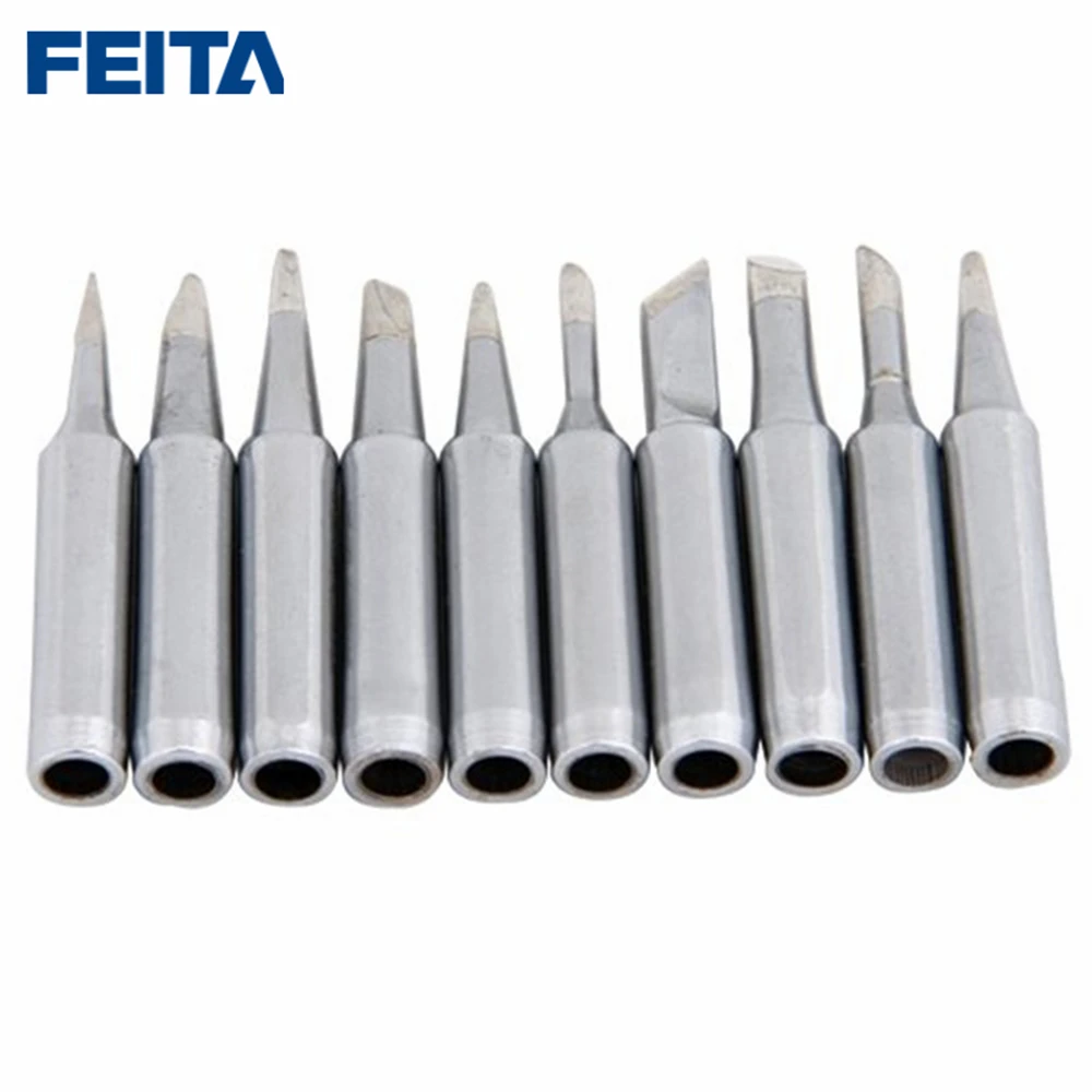 Buy FEITA 10PCS/set Lead free solder iron tip DIY