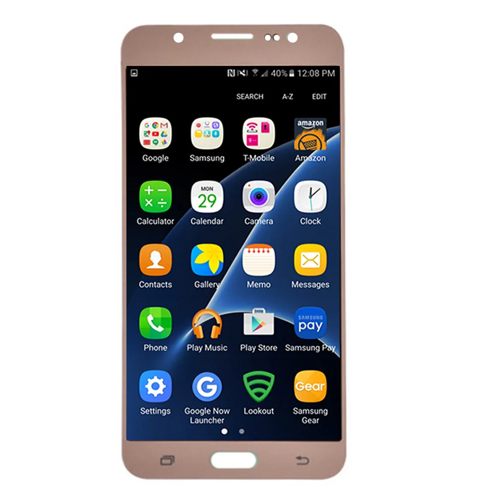 ЖК дисплей J710 Amoled для Samsung Galaxy J7 2016 SM J710F J710M J710H J710FN и дигитайзер сенсорного экрана