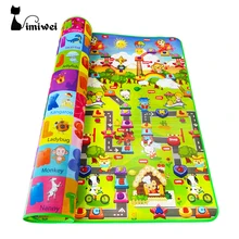 IMIWEI Baby Carpets Play Mat Mats Eva Foam Rugs Kids Toys For Newborns Puzzle Mat For Children Carpet Developing Rug Playground