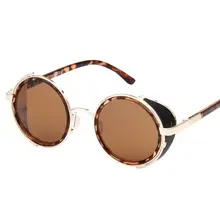 Feitong, новая мода, Ретро стиль, стимпанк, солнцезащитные очки для женщин, Ретро стиль, круглые, унисекс, солнцезащитные очки для мужчин, Oculos feminino de sol# EW