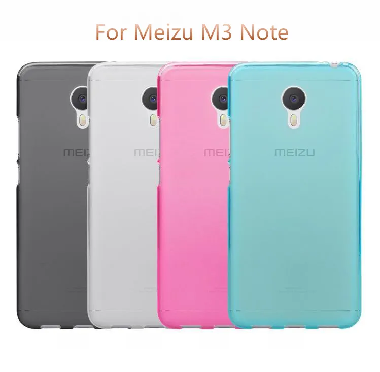 Для Meizu M3 Note чехол матовый ТПУ Мягкая задняя крышка телефона для м 3 внимание (5.5