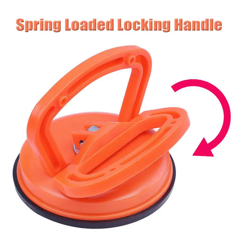 Double Handle Locking Marsauto Vacuum Suction Cup Glass Lifter 5 Car Dent Puller Gripper Sucker Plate Vacuum Lifter for Glass//Tiles//Mirror//Granite Lifting