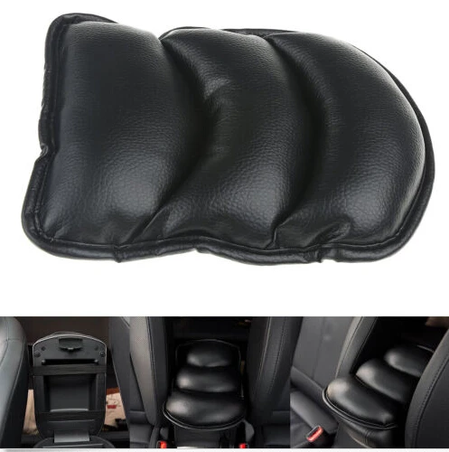 

Car Armrest Console Pad Cover Cushion Support Box Armrest Top Mat Liner Black