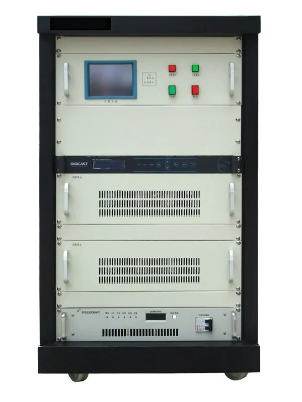 CZH518A-300W VHF UHF все твердотельные DVB-T ТВ сигнал вещания передатчик цифровой тв станции Вещательное оборудование