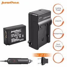 1Pcs 1500mAh LP-E17 LP E17 LPE17 battery+DC Charger+Car Charger For Canon EOS M3 750D 760D T6i T6s 8000D Kiss X8i Camera L15 pro vertical battery grip holder for canon eos 760d 750d t6s t6i ix8 as bg e18