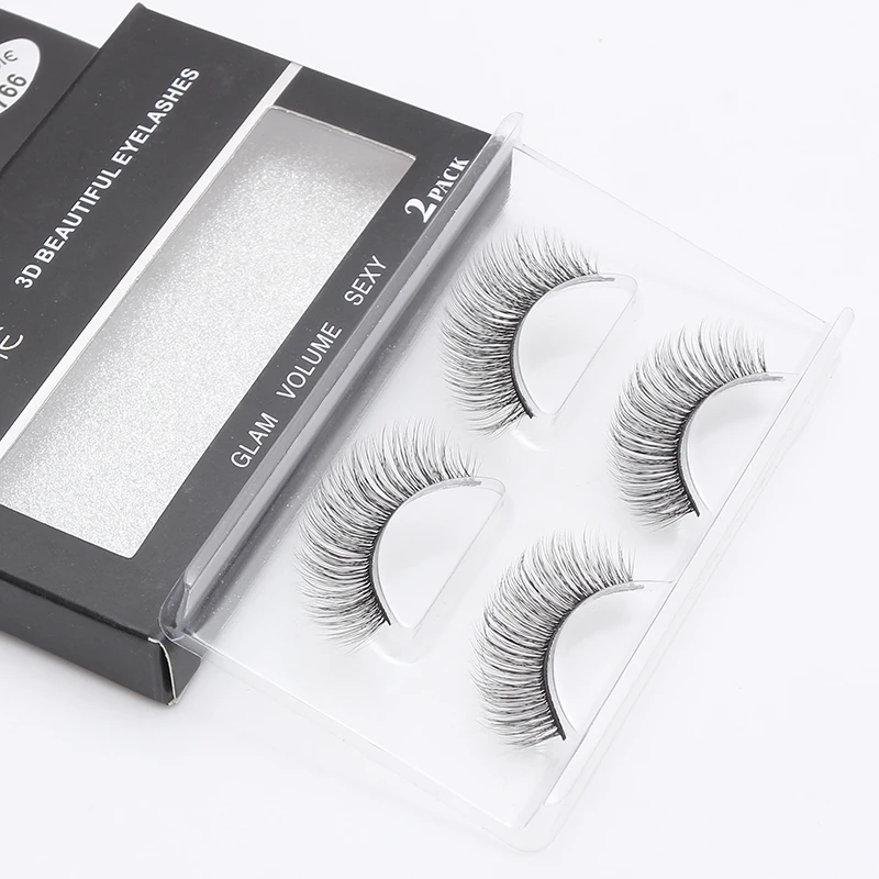 LEHUAMAO 2 Pairs 3D Mink Lashes Natural Long False Eyelashes Dramatic Volume Fake Lashes Makeup Eyelash Extension Silk Eyelashes LEHUAMAO 2 Pairs 3D Mink Lashes Natural Long False Eyelashes Dramatic Volume Fake Lashes Makeup Eyelash Extension Silk Eyelashes