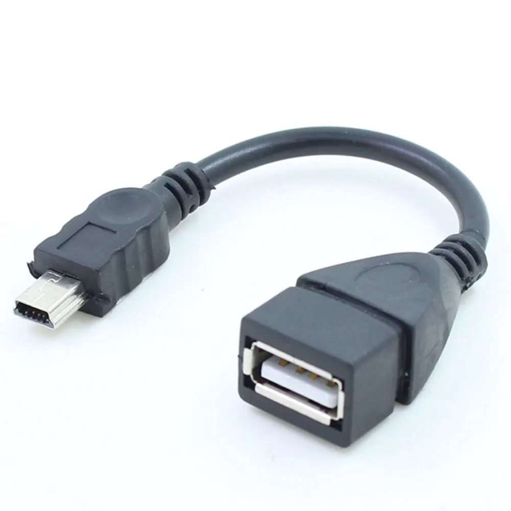 Micro USB 2,0 A женский в B Мужской конвертер OTG адаптер кабель V3/V8 Разъем для samsung MP4/MP5 автомобиля