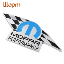 1 pçs m mopar desempenho emblema do carro logotipo tronco traseiro decalques estilo do carro stlicker para ram carregador 2011-2012 acessórios do carro