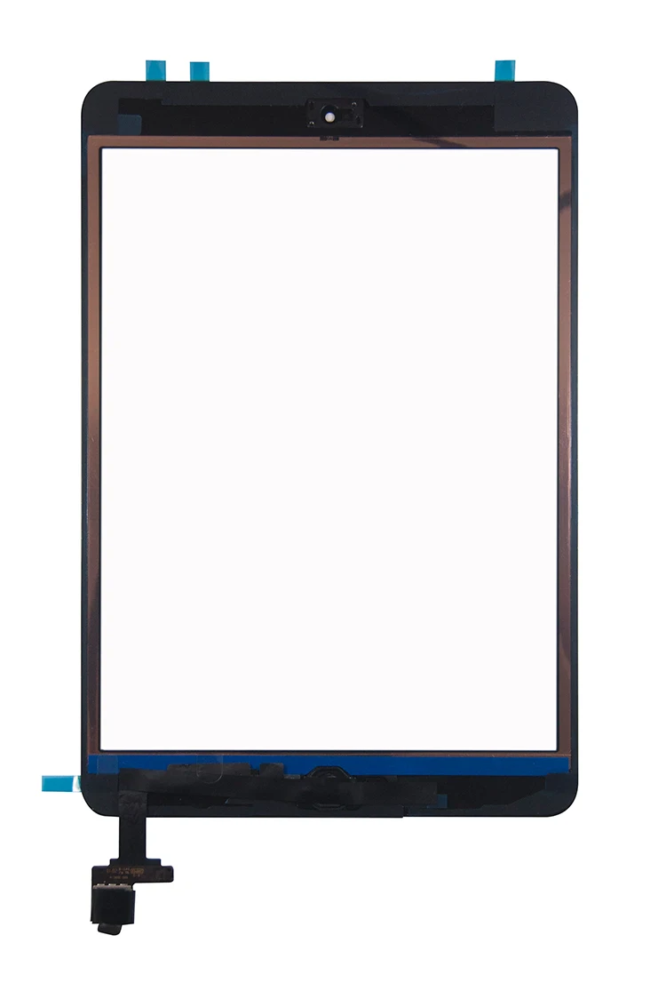 Класс в Новая сенсорная панель в сборе для iPad mini 2 A1489 A1490 планшета Защитное стекло для ЖК-дисплея Панель черный, белый цвет