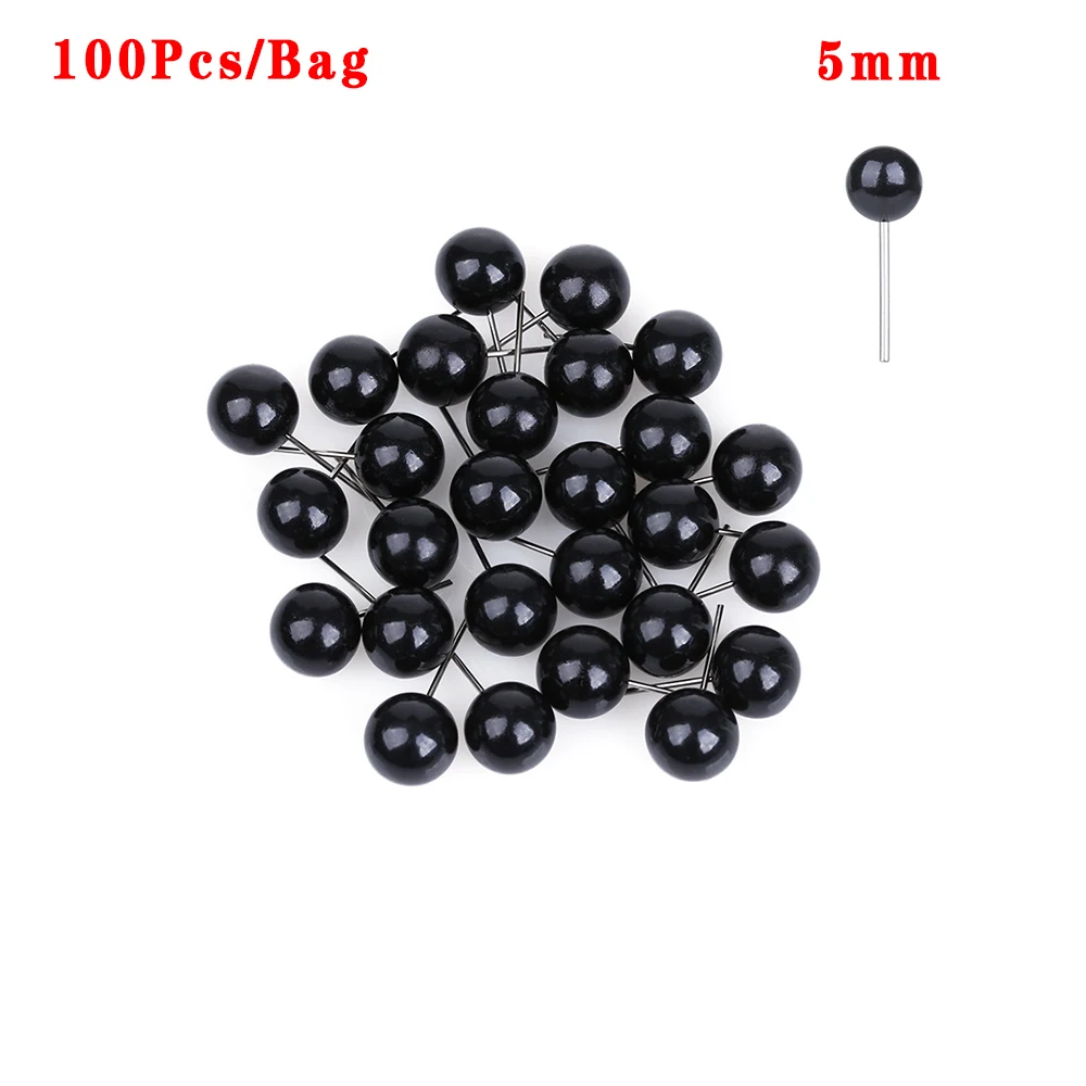 Toy Glass Eyes 4/5/7/8/10mm Needle Felting Teddy Bears Animals Black Eyes Hand Made Dolls Plush Toy Gift 100Pcs/Bag glass doll eyes,doll eyes,doll accessories,doll eyewear accessories
