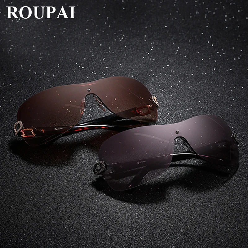 

2019 Hot Luxury brand Women sunglasses female oversize vintage pilot sunglasses glasses one-piece anti-uv sun glasses