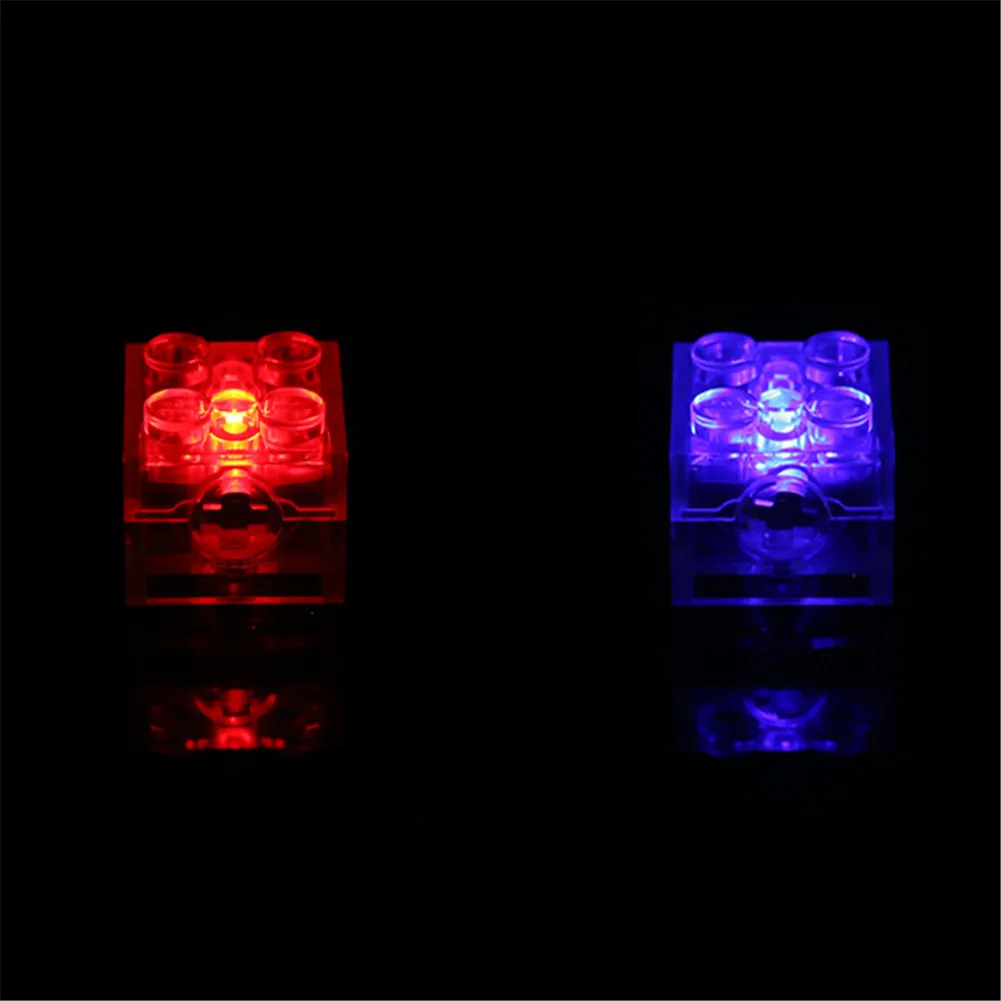 5 шт./лот светящиеся блоки Светодиодная лампа Diy стробоскоп Люминесцентная