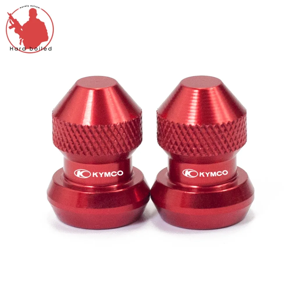 For KYMCO AK550 XCITING 250 300 350 400 400S 500 DownTown 350 Motorcycle Accessories Wheel Tire Valve caps CNC Airtight Covers (7)_Jc