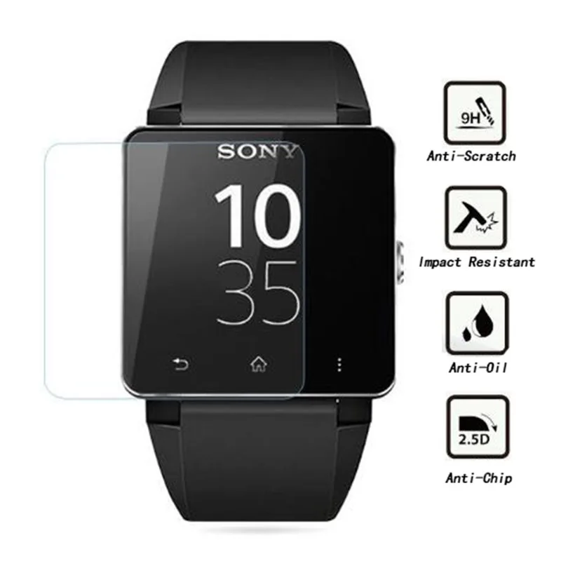 Для Sony SmartWatch 2 SW2 закаленное Стекло Экран защитная пленка 9H 2.5D защитный для |