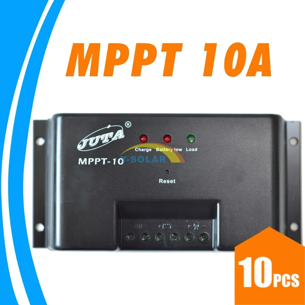 

10PCS LOTS,Juta MPPT-10 10A MPPT solar Charge Controller 12V Regulator