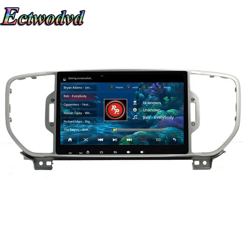 Ectwodvd 9 дюймов Восьмиядерный Android 8 1 Автомобильная dvd навигационная система Радио