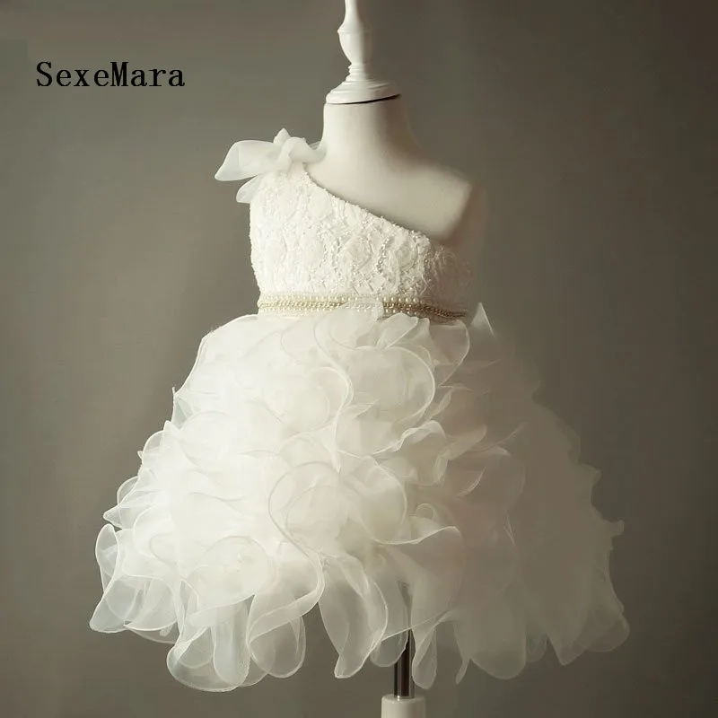 Ivory Flower Girl Dresses For Weddings 2018 Real Picture Kids Pageant Birthday Dresses For Girls vestidos de primera comunion цена Ivory Flower Girl Dresses For Weddings 2018 Real Picture Kids Pageant Birthday Dresses For Girls vestidos de primera comunion цены онлайн