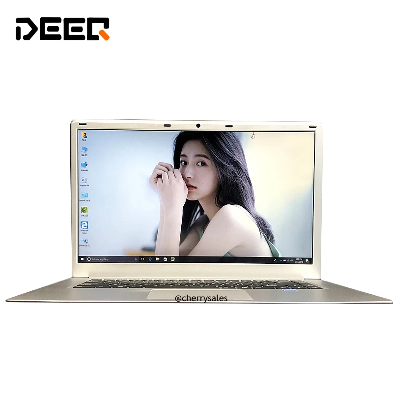 

15.6 Inch notebook Intel N3450 Quad Core Windows 10 1080P FHD 6GB RAM 64GB eMMC laptop with Bluetooth WIFI HDMI Camera