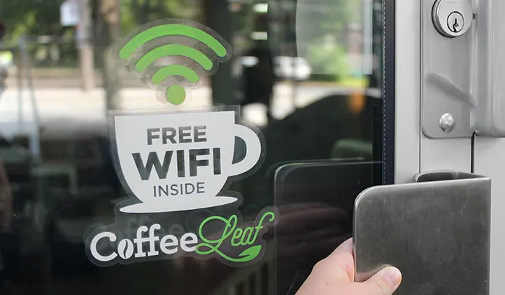 custom clear window decals