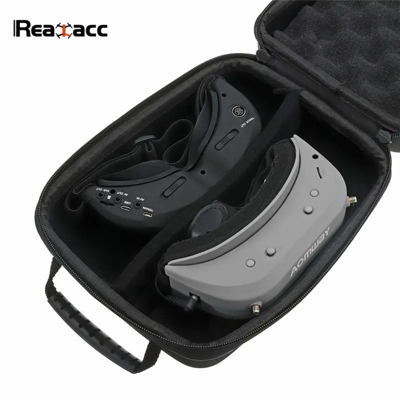 Сумка Realacc для трансмиттера Жесткий Чехол из ЭВА Frsky Q X7 X Lite Flysky FS i6 с пультом