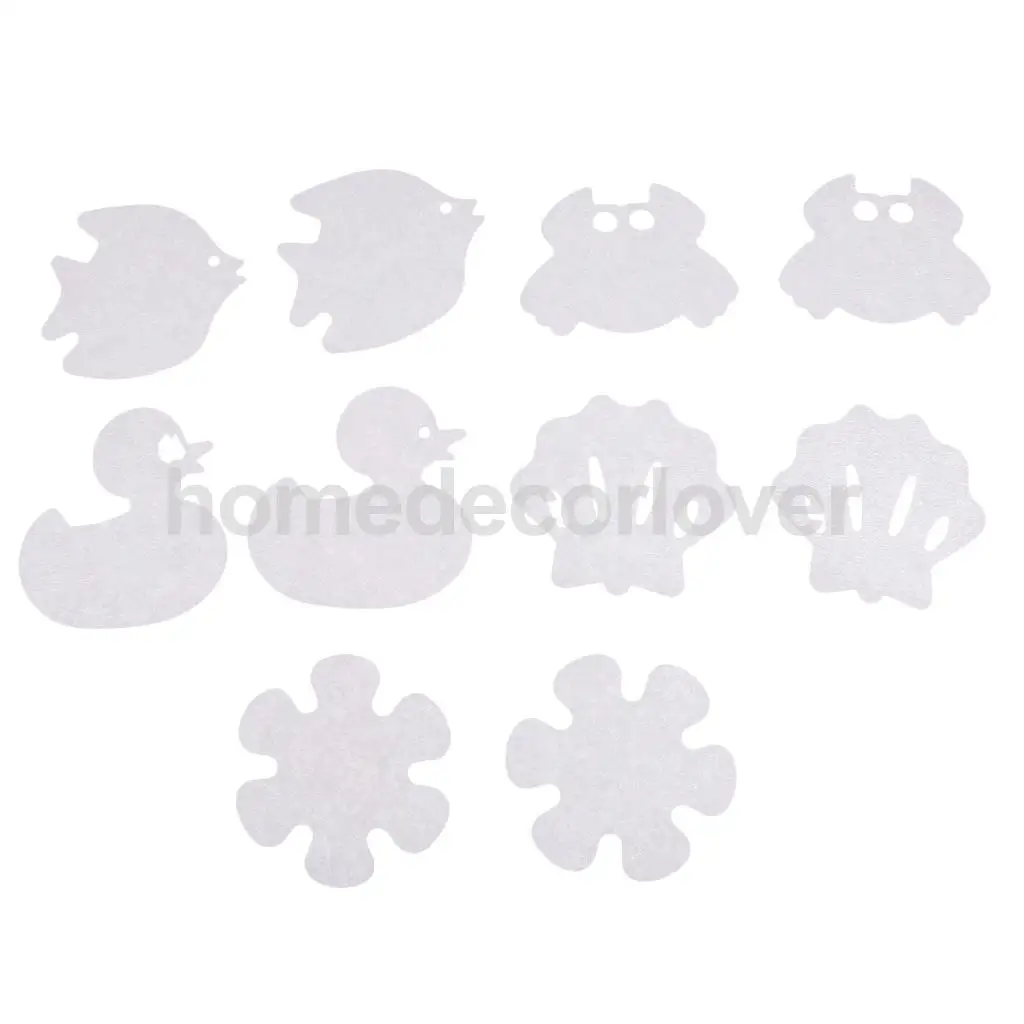 

10Pcs Cartoon Baby Safety Bathtub Treads Non Slip Anti-Skid Shower Stickers