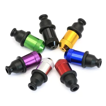 

24pcs/lot Mini Nipple Smoking Metal Pipes Creative Smoking Pipe Herb Tobacco Pipes Rubber Snuff Pipe Smoking accessories