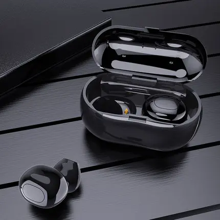 

T6 Mini Bluetooth Earphone with Charging Box TWS Ture Wireless Headset with Mic Speaker Stereo Earphone audifonos bluetooth