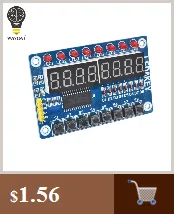 1 шт. lcd 1602 1602 Модуль зеленый экран 16x2 символ ЖК-дисплей модуль. 1602 5 в зеленый экран и белый код для arduino WAVGAT