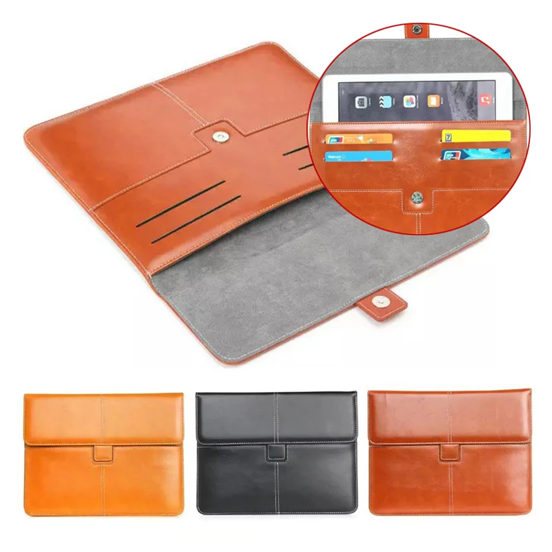 

PU Leather case cover For Samsung Galaxy Tab 3 Lite 7.0 T110 T111 Universal 7"-8"inch Tablet Pouch Case w/ Cards Holder S2D48D