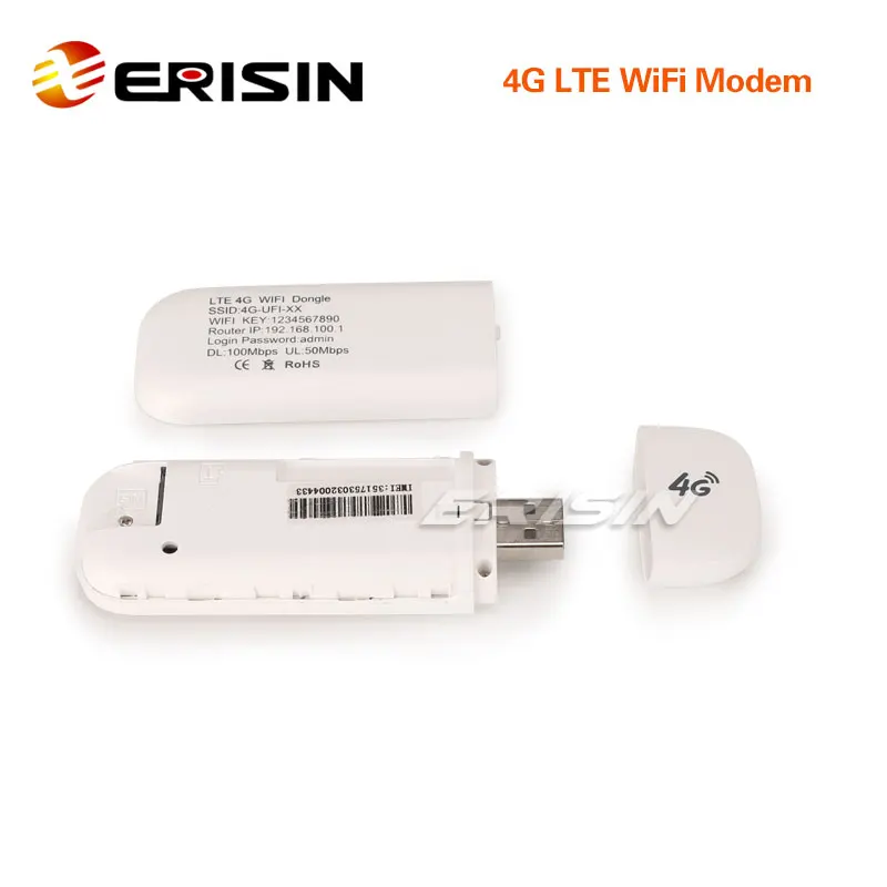 Erisin ES246 3 в 1 4G LTE USB модем Мобильный Wi Fi роутер популярный интернет ключ Spo