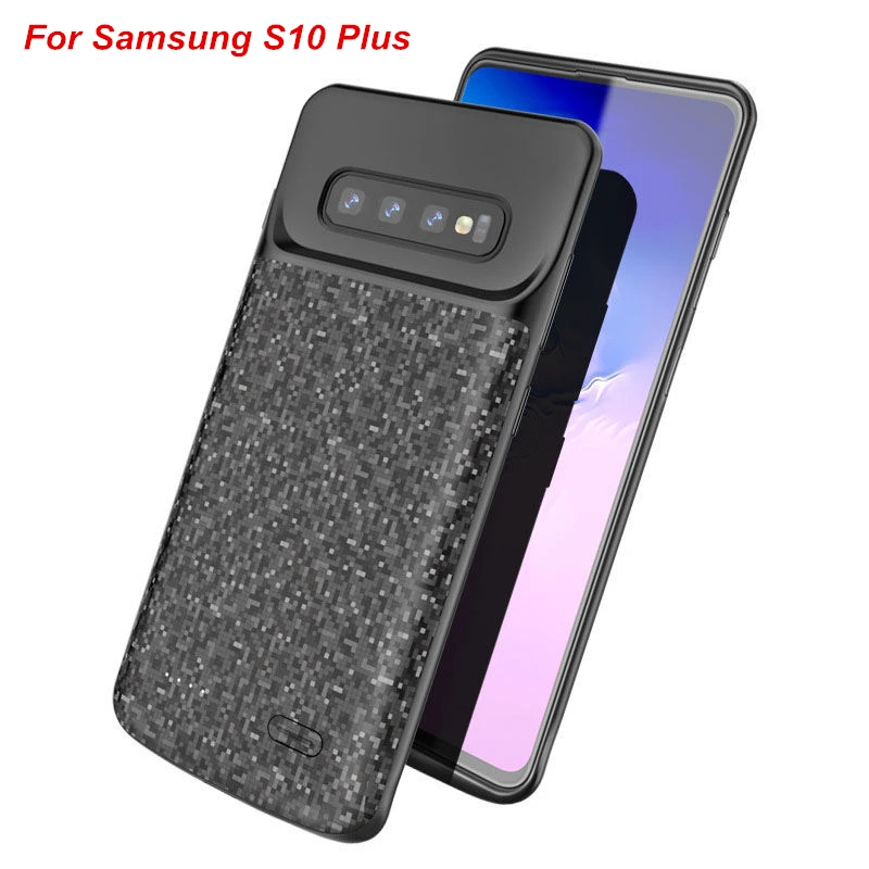 

For Samsung Galaxy S10 Plus Battery Case Charger Case Smart 5000 Mah Power Bank For Samsung S10 Plus Battery Case