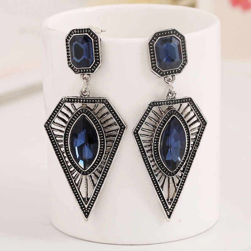 

Top Selling Large Bijoux Turkish Jewelry For Women Vintage Princess Earring Brincos 3E323