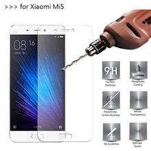 2PCS screen protector xiaomi mi5 Glass xiaomi mi 5 HD protective film original for xiaomi mi5