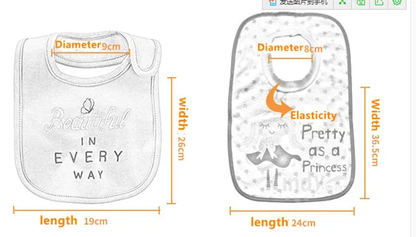 Pебенок Животных Печати Бандана Зубные Нагрудники Младенческой Отрыжка полотна Водонепроницаемый Кормления 4 шт. Нагрудники Мультфильм Симпатичные Новорожденный Ребенок нагрудники