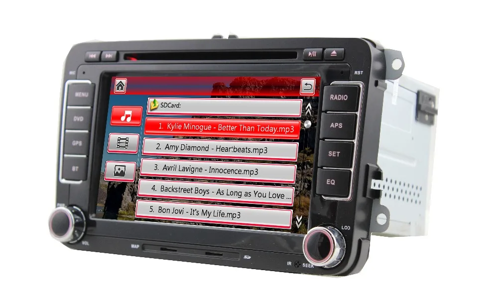 2 din 7 дюймовый автомобильный DVD плеер для VW Volkswagen Seat Polo Bora Golf Jetta Tiguan Leon Skoda с GPS Bluetooth