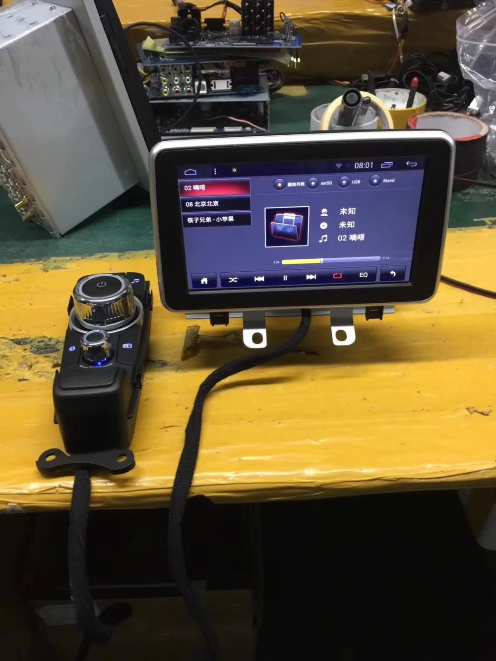 Flash Deal 8" Android Autoradio Car Multimedia Stereo GPS Navigation DVD Radio Audio Sat Nav Head Unit for Mazda 2 2014 2015 2016 2017 2018 2