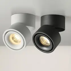 Светодиодные светодио дный потолочные светильники одинарные алюминиевые Luminaria 12 Вт светодио дный светодиодные потолочные светильники