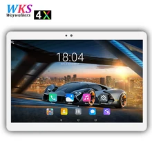 Free shipping 10 inch 3G/4G LTE Android 7.0 tablet pc 10 core 4GB RAM 64GB ROM wifi Bluetooth GPS 1920*1200 HD IPS Smart tablets