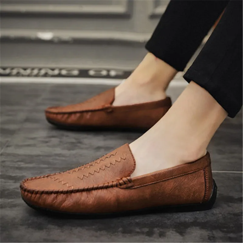 Sapatos Qualidade Dos Homem Luxo Designer Sapatas Couro Genunie Modelo Realmente De Homens brown Black Fashional Excelente gray SSq5AzOrwx