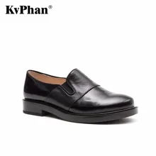 KvPhan Woman pumps Genuine patent leather Ankle pumps Fashion Lace Up Med heels shoes for woman