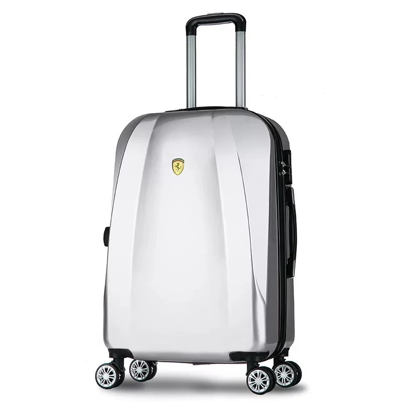 

Fashion ABS suitcase on wheels men's business rolling luggage 20"24" inch women password box travel trolley case