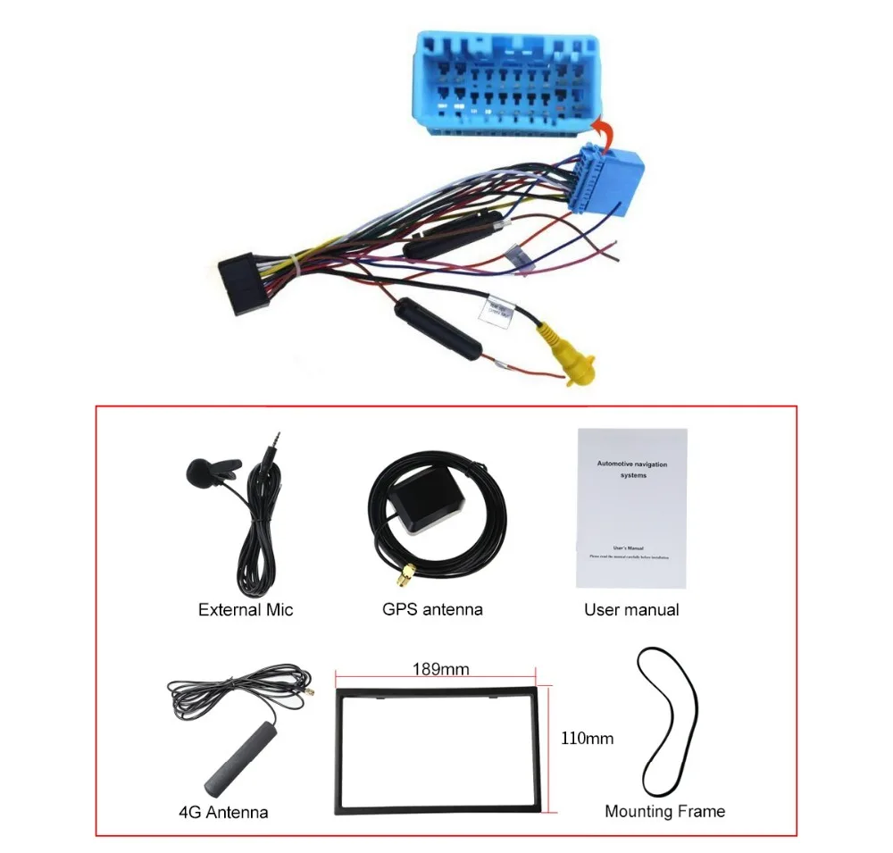 Excellent JOYING 2 din car radio autoradio universal 4GB+64GB GPS support SIM Card Android 8.1 Octa Core 7inch HD screen DSP WIFIfor Honda 26