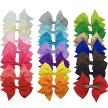 100 шт./партия, детские большие заколки для волос, шикарные европейские аксессуары для волос DIY, детская заколка для волос(20 цветов